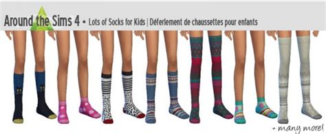 Around The Sims 4 Socks For Kids • Sims 4 Downloads