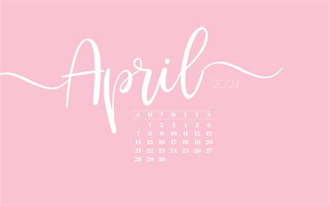 April Desktop Wallpaper 21 Cute And Free April 2024 Calendar Backgrounds