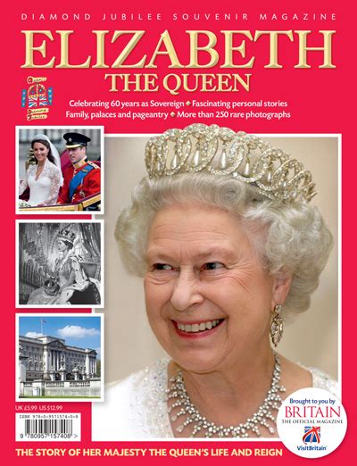 Elizabeth Diamond Jubilee Souvenir Magazine Britain Magazine The