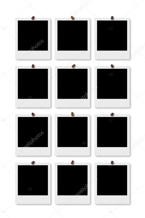 Blank Polaroid Photo Frames — Stock Photo © Cocoi 60180269