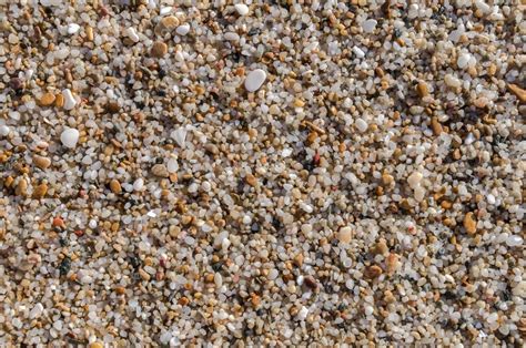 Naturally Rounded Gravel At Sea Shore Nature Beach Background Texture