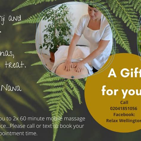 Relax Wellington Massage Therapist In Wellington