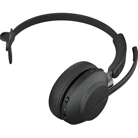 Buy Jabra Evolve2 65 Wireless Over The Head Mono Headset Black Cyonic