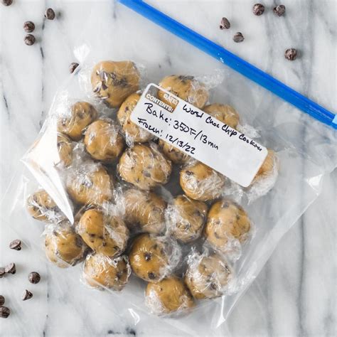 the right way to freeze cookie dough tasty made simple