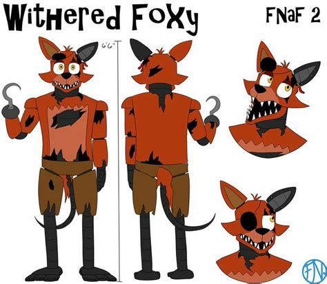 Withered Foxy By Fnafnations Fnaf Dibujos Imagenes De Fnaf Anime