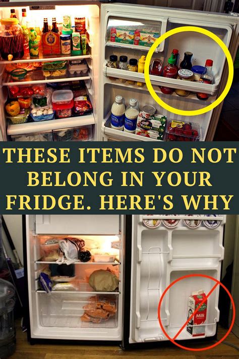 Heres A List Of What You Shouldnt Be Putting Your Refrigerator Funny