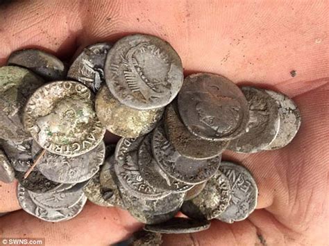 Huge Hoard Of Ancient Roman Silver Coins Worth £200000 Found During