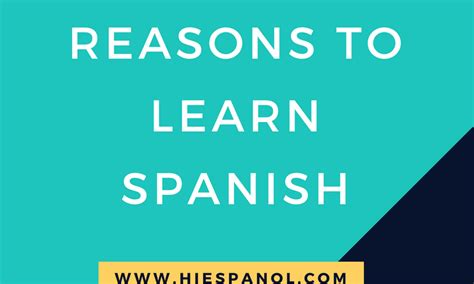Reasons To Learn Spanish Why Learning Spanish Hi Espanol
