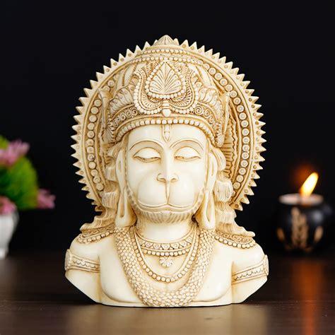 Buy Mukundra Art N Craft Balaji Maharaj Hindu Lord Head Hanumans