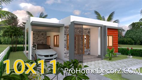 House Layout 10x11 Meter 33x36 Feet 3 Beds Pro Home Decor Z