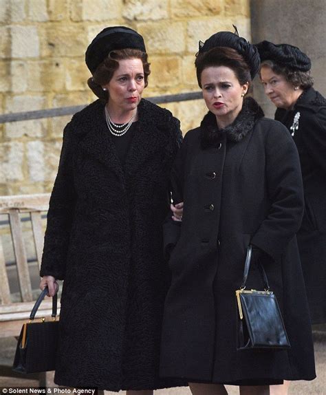 Women In Black As Season Three Of The Crown Continues To Shoot In The