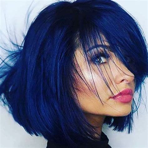 35 Geschmackvolle Haarfarben Blauschwarz Ideen Zum Ausprobieren Zu