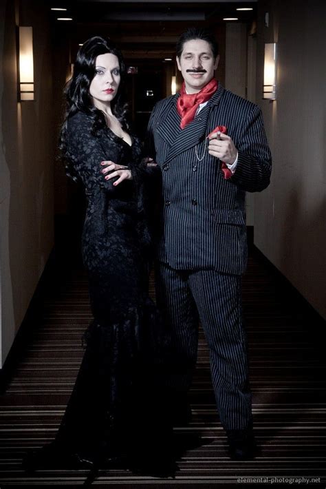 Image Result For Morticia And Gomez Costumes Couple Halloween Costumes Couples Costumes