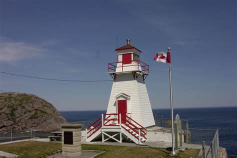 Fort Amherst Lighthouse 1951 St Johns Newfoundland And Labrador