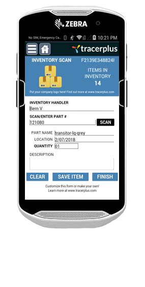 Canvus apps are built to give small business owners time back. Inventory Control Android - Mobile App Dev | TracerPlus