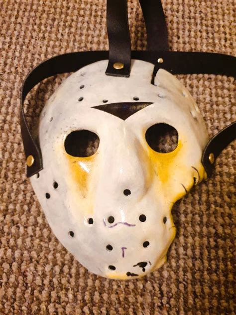 Jason Hockey Mask Friday The 13th Part Vii 7 Jason Etsy