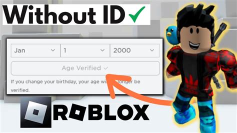 How To Verify Age On Roblox Without Id Card 2022 Youtube
