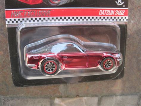 Datsun 240z Red Hot Wheels Rlc Collectors Hwc Exclusive Real Riders 1939932637
