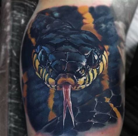 Snake Tattoo So Realistic Tattoos Pinterest Snake