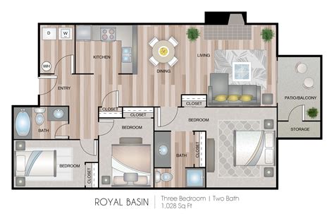 Royal Basin 3 Bed Apartment Trillium Heights Silverdale Apartment