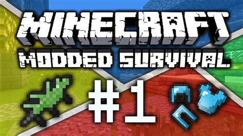 Minecraft Modded Survival Episode 1 Mods Galore Minecraft