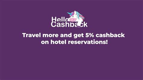 How To Book A Hotel With 5 Cashback On Booking соm Youtube