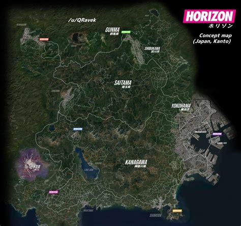 Forza Horizon Location Map Release Date Or Digistatement