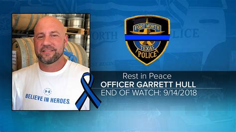 How You Can Honor Fallen Fort Worth Officer Garrett Hull