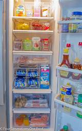 Refrigerator & Freezer Storage Chart Photos