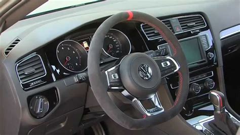 Volkswagen Golf Gti Clubsport Interior Design Automototv Youtube