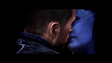 Mass Effect 3 Liara Romance Scene Youtube