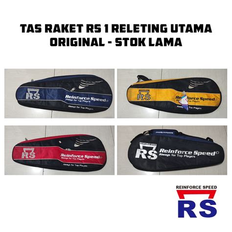 Jual Tas Raket Badminton Reinforced Speed R Original Stok Lama