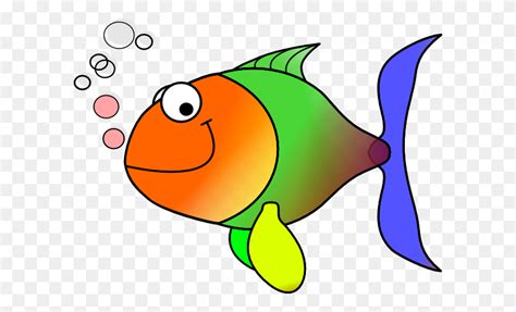 School Fish Cliparts Rainbow Fish Clipart Stunning Free Transparent