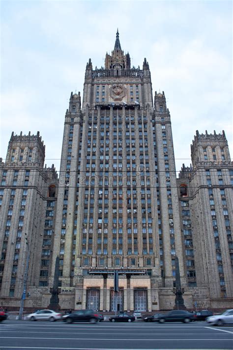 The the minister informed that the conference is organized by the ministry of foreign affairs under the auspices of the prime minister and the government of the. Building Of Ministry Of Foreign Affairs, Moscow Stock ...