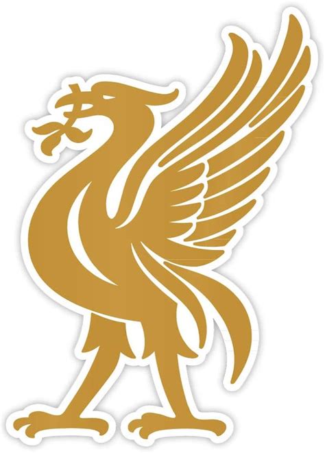 Liverpool Emblem Bird Gold Sticker Decal 4 X India Ubuy