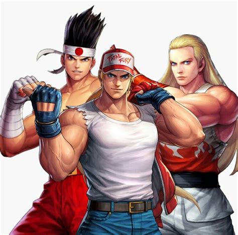 Fatalfury Snk King Of Fighters Kof Personajes De Street Fighter