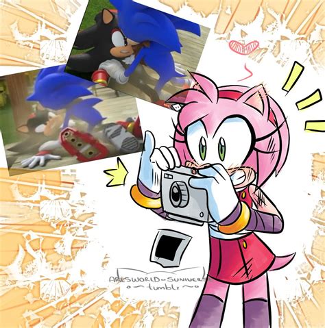 Boom Sonamy Comic Tumblr Sonic Fan Characters Sonic Adventure