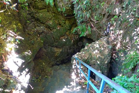 Pokhara Nepal September 12 2017 Entrance Of Bat Cave In Nepali