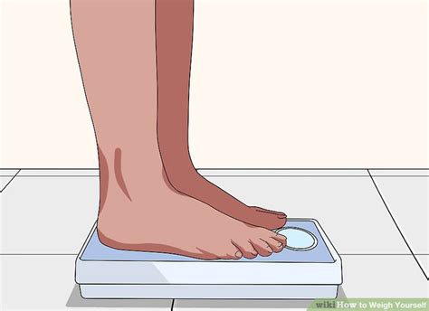 How To Weigh Yourself Steps With Pictures Wikihow