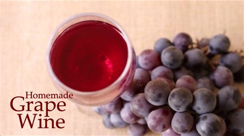 Homemade Grape Wine With Fresh Grapes Christmas Special Grape Wine
