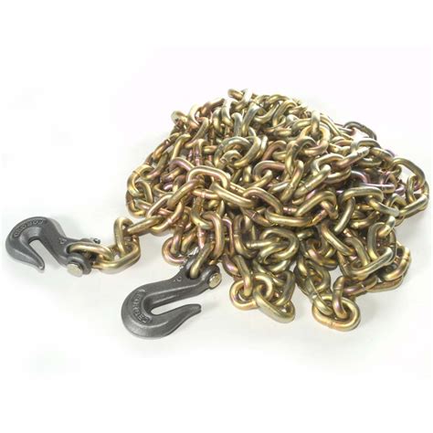 Domestic 516 X 20 G70 Chain With Clevis Hook 4700 Wll Tmi Trailer