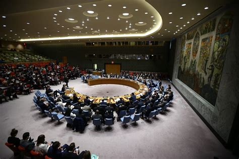 Un Security Council Meets To Discuss Syria Gas Attacks Middle East