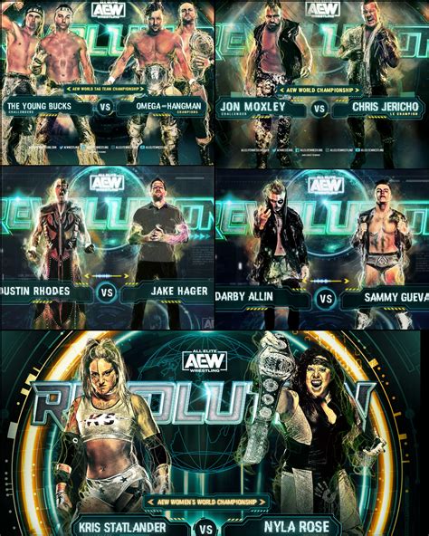 AEW Revolution Updated Card : SquaredCircle