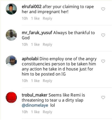 Senator tinubu alongside 28 other apc senators who were absent when the senate was inaugurated yesterday, were sworn in as senators this morning. Nigerians React To Photo Of Dino Melaye Chatting With ...