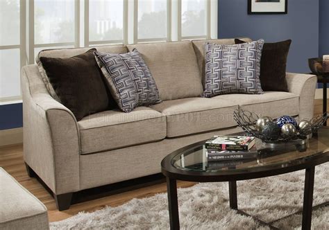 4330 Sofa And Loveseat Set In Alamo Taupe By Simmons Woptions