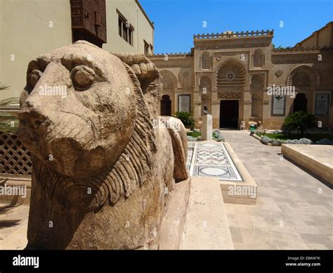 Coptic Museum Cairo Egypt Stock Photo Alamy
