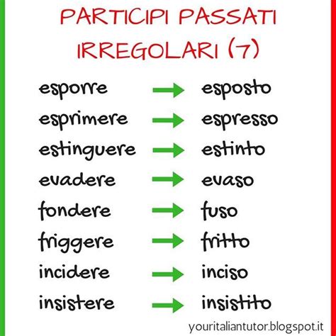 10 Frasi Con Il Past Simple Verbi Irregolari - Frasi In Inglese Con I Verbi Irregolari Al Past Simple