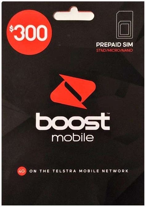 To get a boost mobile sim card kit, buy online, visit a boost mobile store or contact your local walmart for product availability. Backorder Boost Mobile $300 Prepaid SIM Starter Kit ...