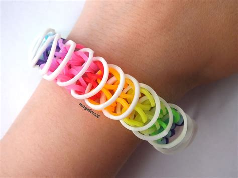 Diy Pulsera De Gomitas Loose Loops Sin Telar Bracelet Infinity