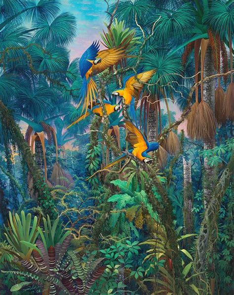 Rainforests Anderson Debernard Jungle Art Tropical Art Forest Art